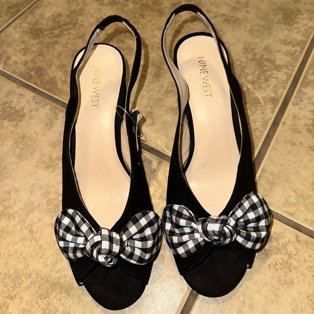 Nine West Black Heels
